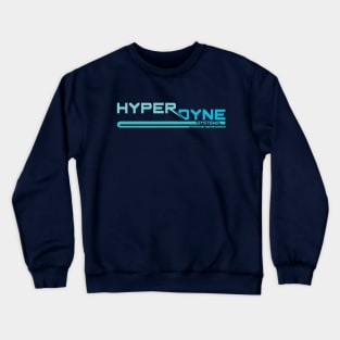 Hyperdyne Systems - Blue Wide Crewneck Sweatshirt